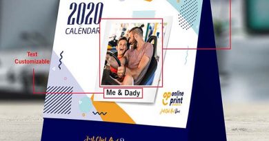 Sampel Kalender Meja Minimalis