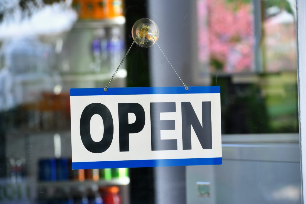 Signage Open onlineprint.co.id