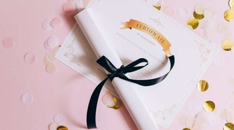 Sertifikat Penghargaan Online Print