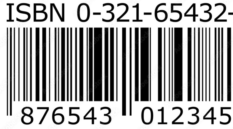 Contoh ISBN di Buku
