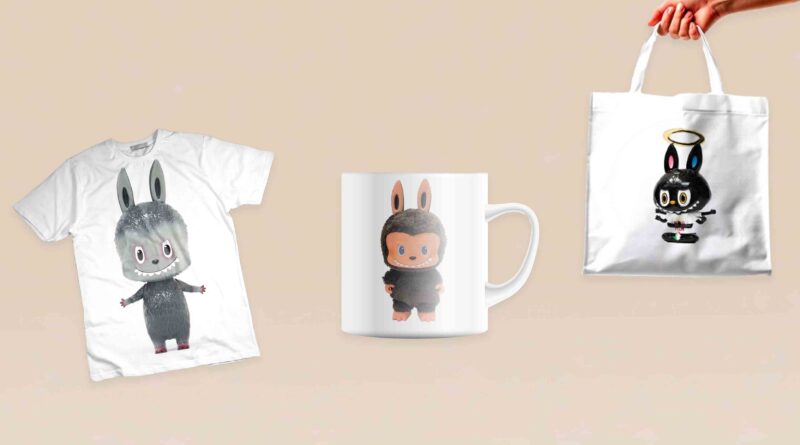Boneka Labubu Merch Online Print
