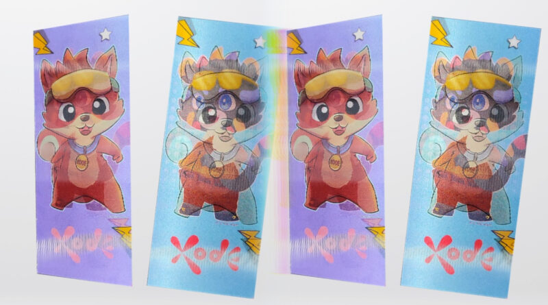 Contoh bookmark lenticular custom di onlineprint.co.id