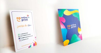Contoh kartu nama UMKM atau kartu nama bisnis yang dicetak di onlineprint.co.id