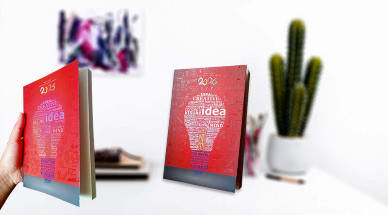 Buku agenda custom dari Online Print untuk capai resolusi hidup di tahun 2025