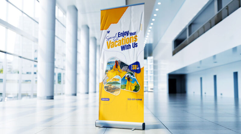 Cetak roll banner di Online Print