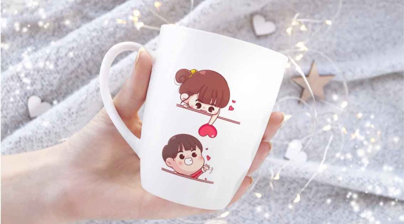 Cetak mug untuk hadiah valentine di Online Print