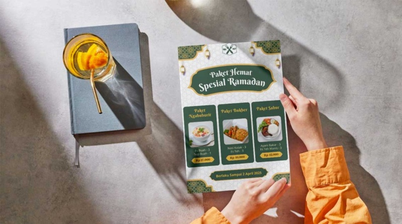 promosi dengan Brosur Makanan