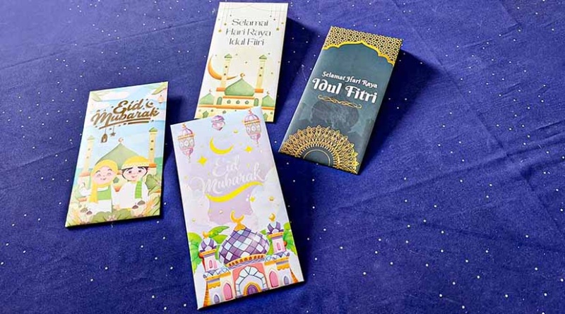 cetak amplop lebaran online