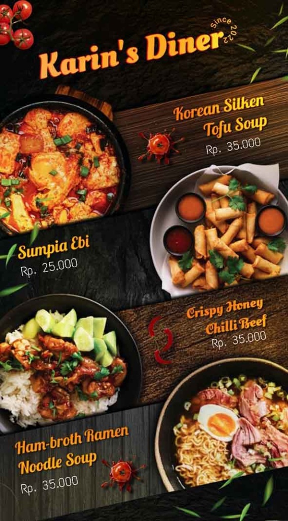 Ilustrasi desain brosur berbasis foto - Online Print