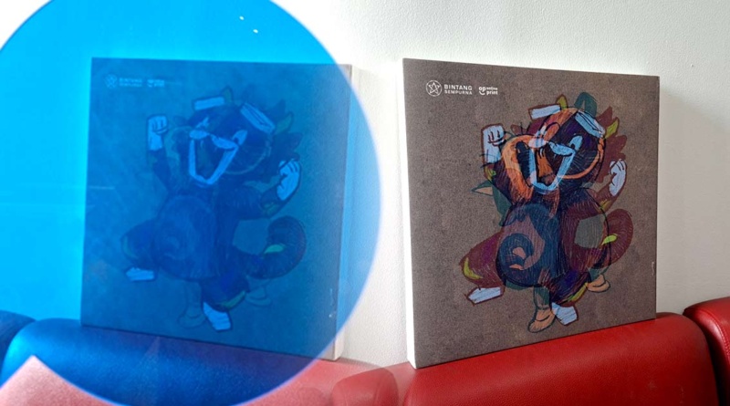 ide gift corporate dengan poster cancel colors