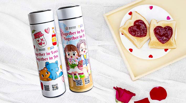 Souvenir pernikahan unik custom di Online Print.