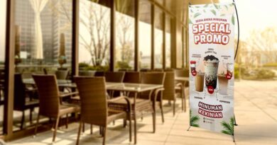 bahan x banner promosi