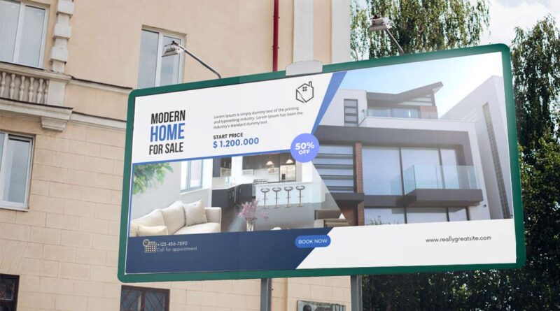 Kesalahan cetak spanduk promosi