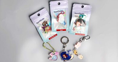 Gantungan kunci lucu unik