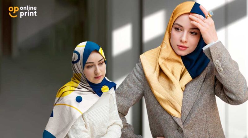 Inspirasi gaya kerudung pashmina