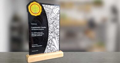 plakat akrilik custom elegan