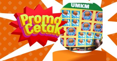 Promo cetak stiker label
