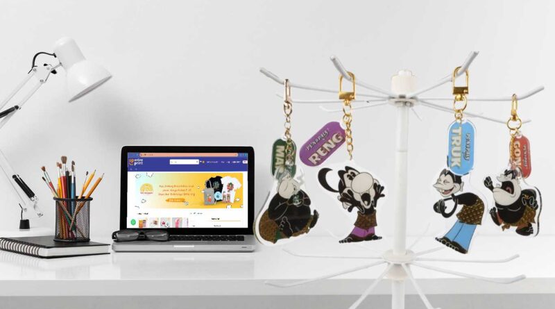 gantungan kunci karakter custom