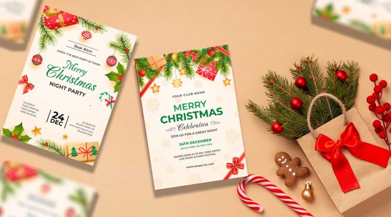 undangan natal kreatif