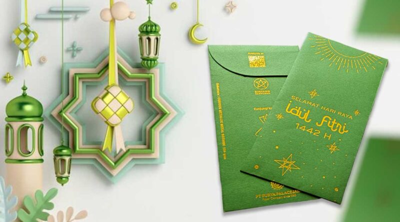 amplop lebaran custom lucu