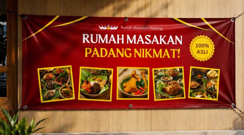 banner dan spanduk promosi