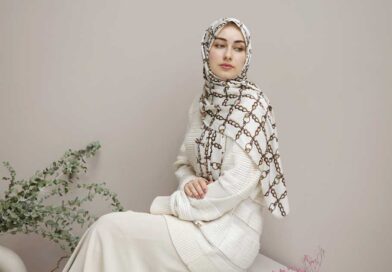 hijab pashmina outfit kantor