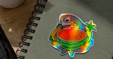 sticker hologram custom produk