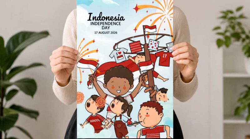 Poster HUT RI Custom