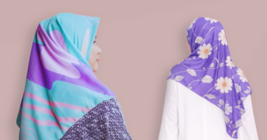 Model Hijab Segi Empat